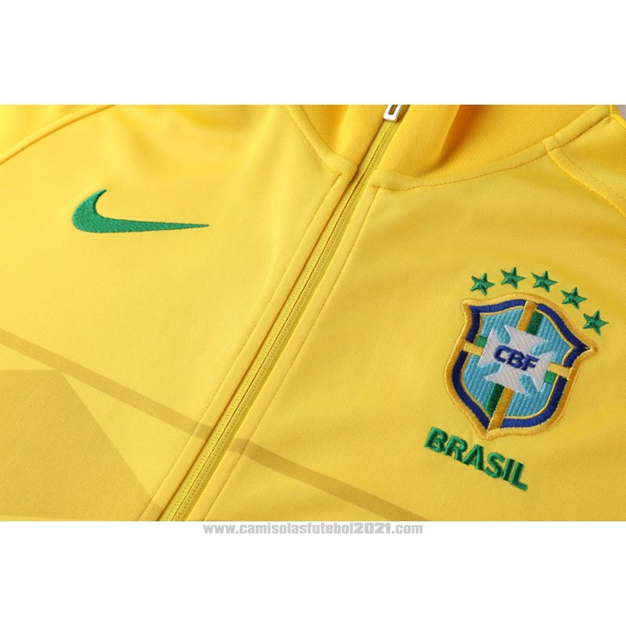 Jaqueta Brasil 2020 Amarelo